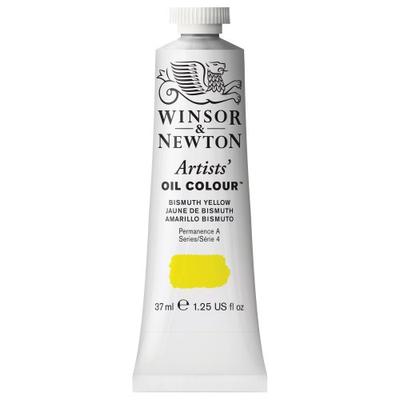 Winsor & Newton Artists' Oil Colour Paint, 37ml Tube, Bismuth Yellow