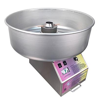 Paragon Spin Magic 5 Cotton Candy Machine with Metal Bowl for Professional Concessionaires Requiring