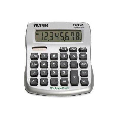 Victor AntiMicrobial Mini Desktop Calculator 11003A Desktop Display Calculators